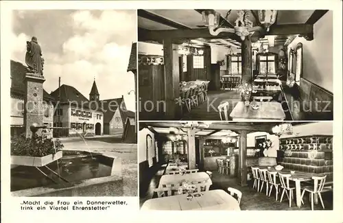 Ehrenstetten Gasthaus z. Loewen  / Ehrenkirchen /Breisgau-Hochschwarzwald LKR