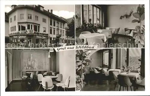 Wildbad Schwarzwald Cafe Guenthner Milchbar  / Bad Wildbad /Calw LKR