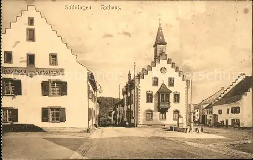 Stuehlingen Rathaus / Stuehlingen /Waldshut LKR