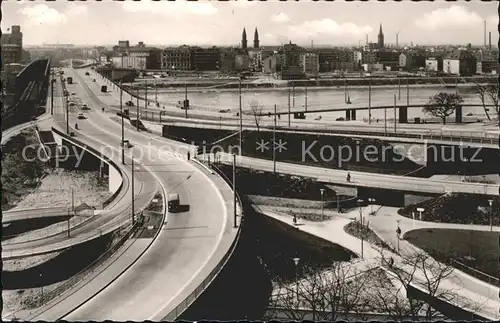 Mannheim Neue Rheinbruecke / Mannheim /Mannheim Stadtkreis