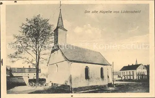 Luedenscheid alte Kapelle / Luedenscheid /Maerkischer Kreis LKR