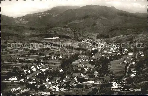 Selbach Gaggenau im Murgtal Fliegeraufnahme / Gaggenau /Rastatt LKR