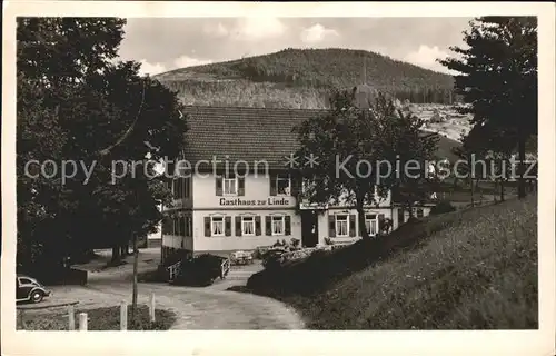 Bad Herrenalb Gasthaus z. Linde  / Bad Herrenalb /Calw LKR