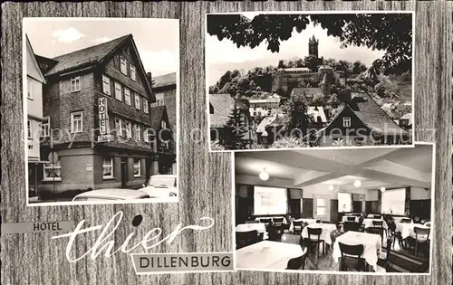 Dillenburg Hotel Thier / Dillenburg /Lahn-Dill-Kreis LKR