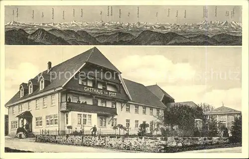Birkendorf Gasthof Pension z. Post / uehlingen-Birkendorf /Waldshut LKR