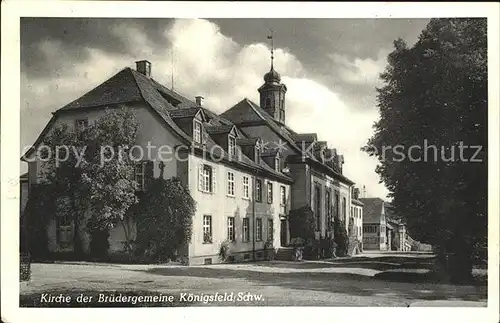 Koenigsfeld Schwarzwald Kirche der Bruedergemeine / Koenigsfeld im Schwarzwald /Schwarzwald-Baar-Kreis LKR