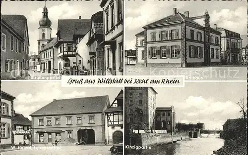Kehl Rhein Willstaett Strassenpatie Rathaus Kinzigpartie  / Kehl /Ortenaukreis LKR