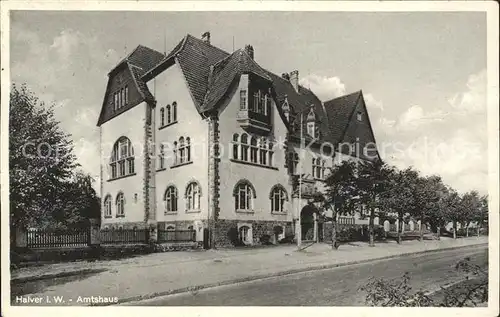 Halver Amtshaus / Halver /Maerkischer Kreis LKR