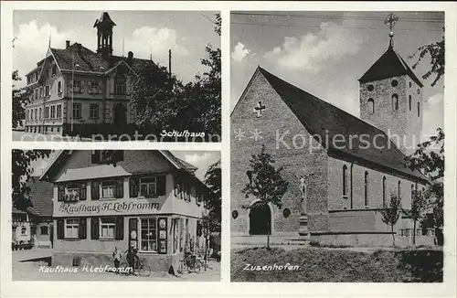 Oberkirch Baden Schulhaus Zusenhofen Kaufhaus Lebfromm / Oberkirch /Ortenaukreis LKR