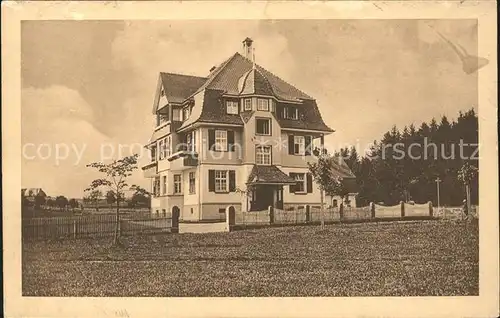 Koenigsfeld Schwarzwald Sonnenhaus Muttererholungsheim / Koenigsfeld im Schwarzwald /Schwarzwald-Baar-Kreis LKR