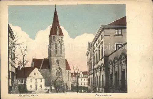 Luedenscheid Christuskirche / Luedenscheid /Maerkischer Kreis LKR