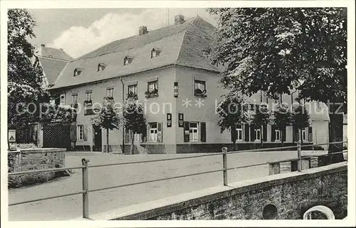 Rhaunen Hunsrueck Hotel zum Idar / Rhaunen /Birkenfeld LKR