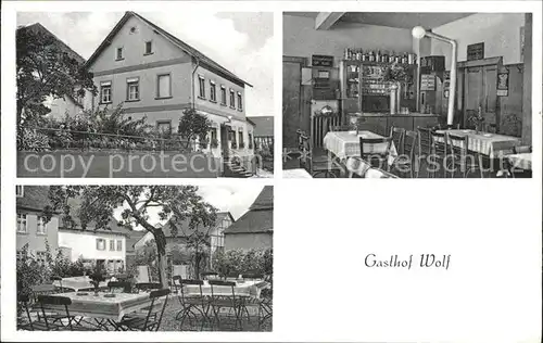 Tiefenbach Hunsrueck Gasthof Wolf / Tiefenbach /Rhein-Hunsrueck-Kreis LKR