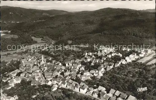 Bremthal Gasthof zum Schwanen Fliegeraufnahme / Eppstein /Main-Taunus-Kreis LKR