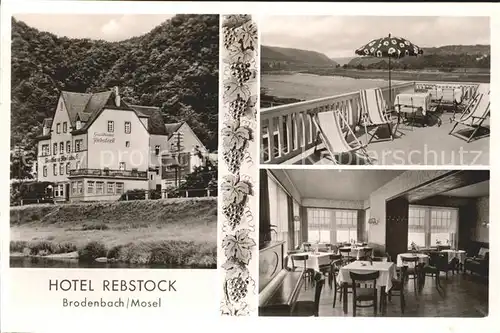 Brodenbach Hotel Rebstock / Brodenbach /Mayen-Koblenz LKR