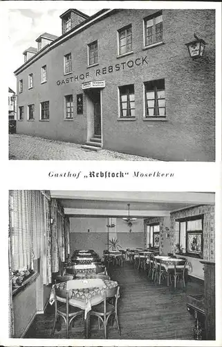 Moselkern Gasthof Rebstock / Moselkern /Cochem-Zell LKR