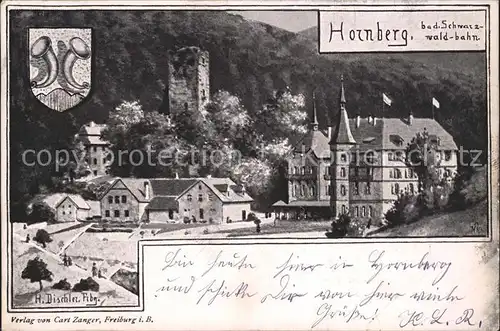 Hornberg Schwarzwald  / Hornberg /Ortenaukreis LKR