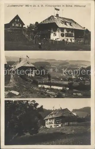 Hinterzarten Luisenruhe / Hinterzarten /Breisgau-Hochschwarzwald LKR