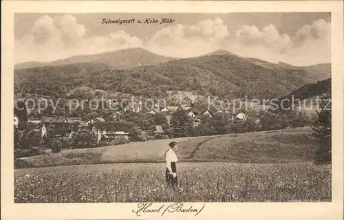 Schweigmatt Gasthof Erdmannshoehle Hasel / Schopfheim /Loerrach LKR