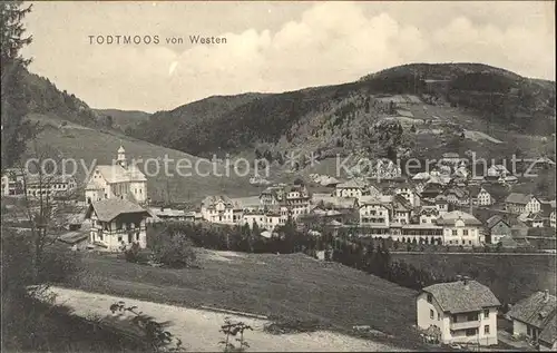 Todtmoos von Westen / Todtmoos /Waldshut LKR