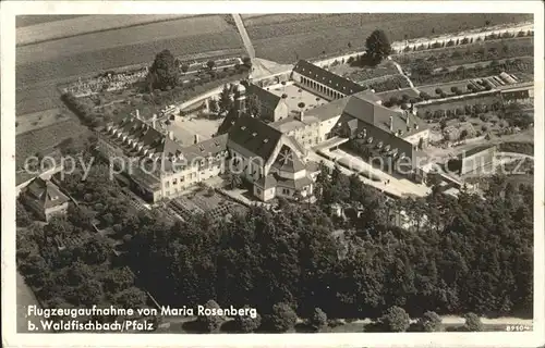 Waldfischbach-Burgalben Fliegeraufnahme Maria Rosenberg / Waldfischbach-Burgalben /Suedwestpfalz LKR