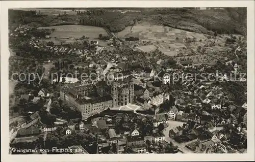 Weingarten Wuerttemberg Fliegeraufnahme / Weingarten /Ravensburg LKR