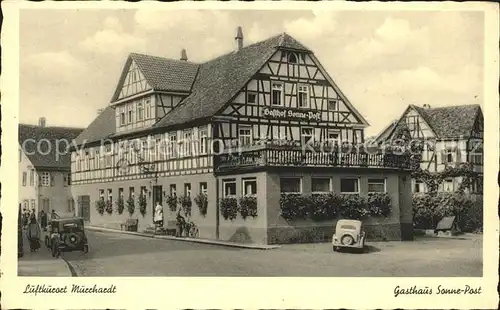 Murrhardt Gasthaus Sonne-Post / Murrhardt /Rems-Murr-Kreis LKR