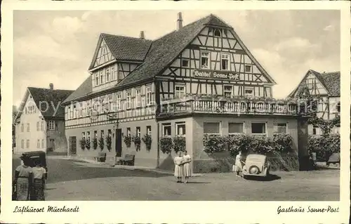 Murrhardt Gasthaus Sonne-Post / Murrhardt /Rems-Murr-Kreis LKR