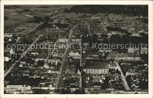 Erlangen Fliegeraufnahme / Erlangen /Erlangen Stadtkreis