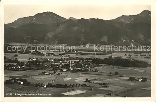 uebersee Fliegeraufnahme / uebersee /Traunstein LKR