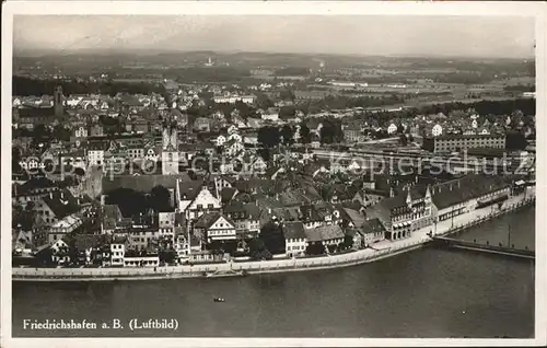 Friedrichshafen Bodensee Fliegeraufnahme / Friedrichshafen /Bodenseekreis LKR