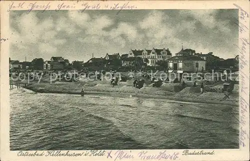 Kellenhusen Ostseebad Badestrand / Kellenhusen (Ostsee) /Ostholstein LKR