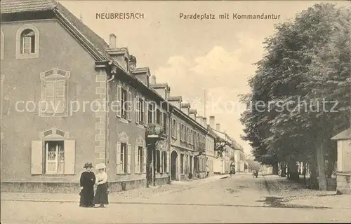Neubreisach Paradeplatz mit Kommandatur / Neuf-Brisach /Arrond. de Colmar
