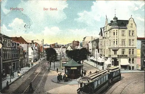 Harburg Hamburg Sand Strassenbahn  / Hamburg /Hamburg Stadtkreis