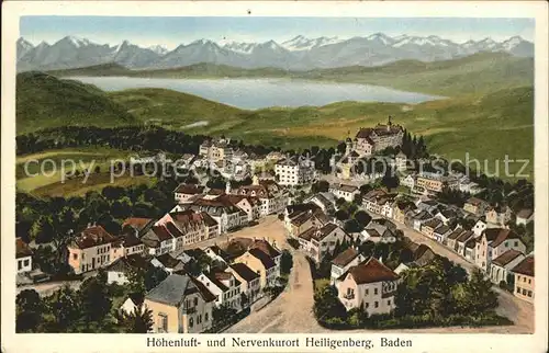 Heiligenberg Baden Hoehenluft- u. Nervenkurort / Heiligenberg /Bodenseekreis LKR