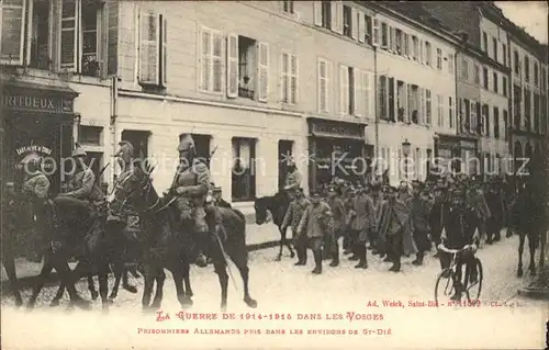 Saint-Die-des-Vosges Grande Guerre dans les Vosges Militaire 1. Weltkrieg / Saint-Die-des-Vosges /Arrond. de Saint-Die
