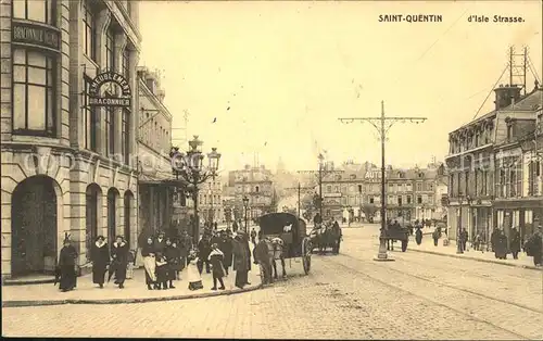 Saint-Quentin d'Isle Strasse / Saint-Quentin /Arrond. de Saint-Quentin
