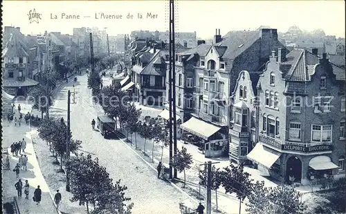 La Panne Alpes-Maritimes Avenue de la Mer / La Panne /Arrond. de Nice