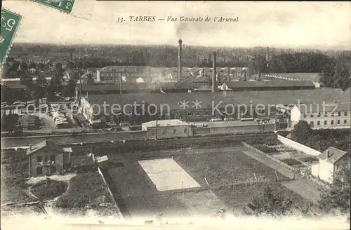 Tarbes Vue generale de l'Arsenal / Tarbes /Arrond. de Tarbes