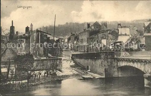 Longuyon Bruecke 1. Weltkrieg / Longuyon /Arrond. de Briey