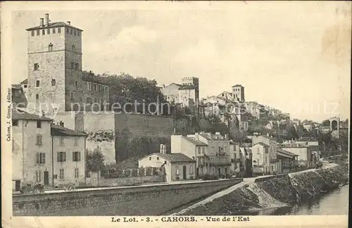 Cahors Vue de l'Est / Cahors /Arrond. de Cahors
