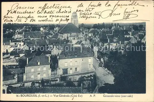 Bourgueil Vue generale / Bourgueil /Arrond. de Chinon