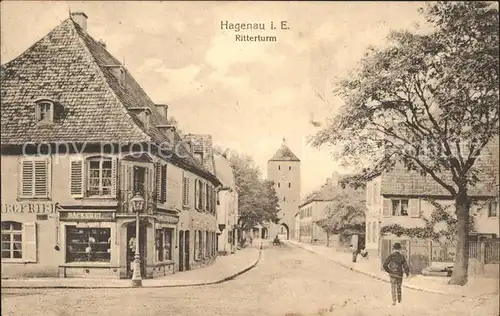 Hagenau Elsass Ritterturm / Haguenau /Arrond. de Haguenau