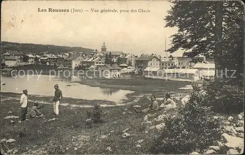 Les Rousses Vue generale prise des Glacis / Les Rousses /Arrond. de Saint-Claude