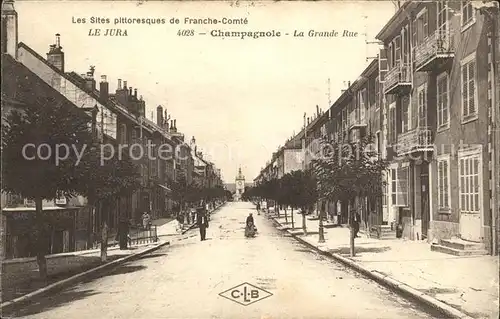 Champagnole La Grande Rue / Champagnole /Arrond. de Lons-le-Saunier