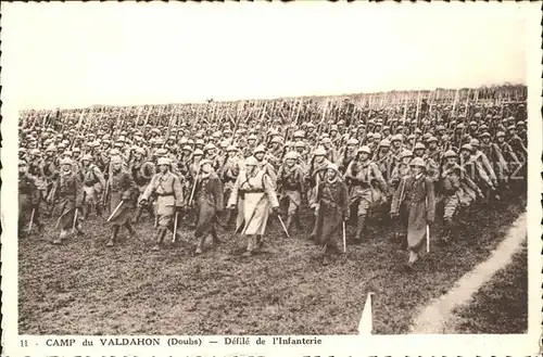 Valdahon Camp du Valdahon Defile de l'Infanterie Militaire / Valdahon /Arrond. de Besancon