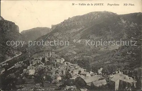 Peyreleau Panorama Vallee de la Jonte / Peyreleau /Arrond. de Millau