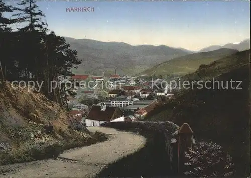 Markirch Panorama et les Vosges / Sainte-Marie-aux-Mines /Arrond. de Ribeauville