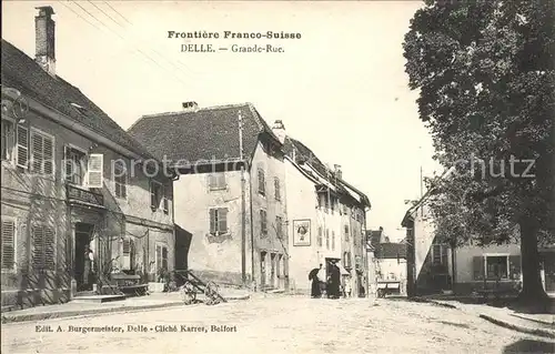 Delle Belfort Grande Rue Frontiere Franco Suisse / Delle /Arrond. de Belfort