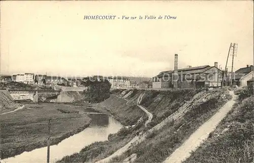 Homecourt Vue sur la Vallee de l'Orne / Homecourt /Arrond. de Briey